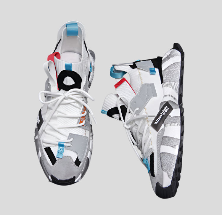 Celonox High-Tech Mesh & Graphic Trail Sneakers