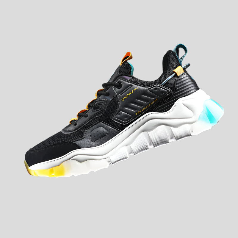 Celonox Black & Grey “I Do What I Want” Chunky Runners