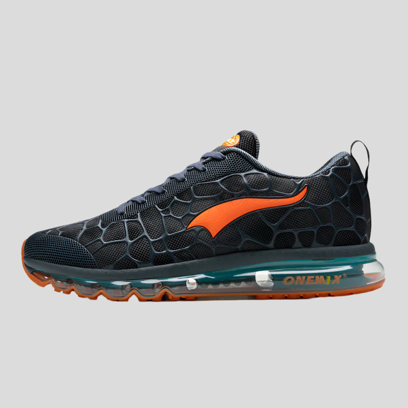 Celonox Multicolor Mesh & Grid-Vein Bubble-Sole Runners