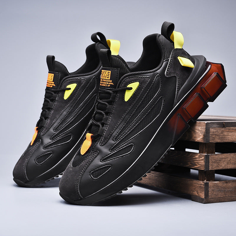 Popcorn Cold Stick Leather Casual Shoes