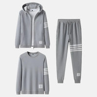 Men's 3-Piece Athletic Tracksuit Set