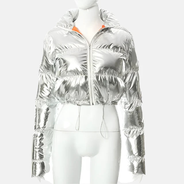 Women's Cropped Puffer Jacket