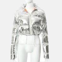 Women's Cropped Puffer Jacket