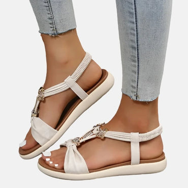 Sandalias planas estilo romano