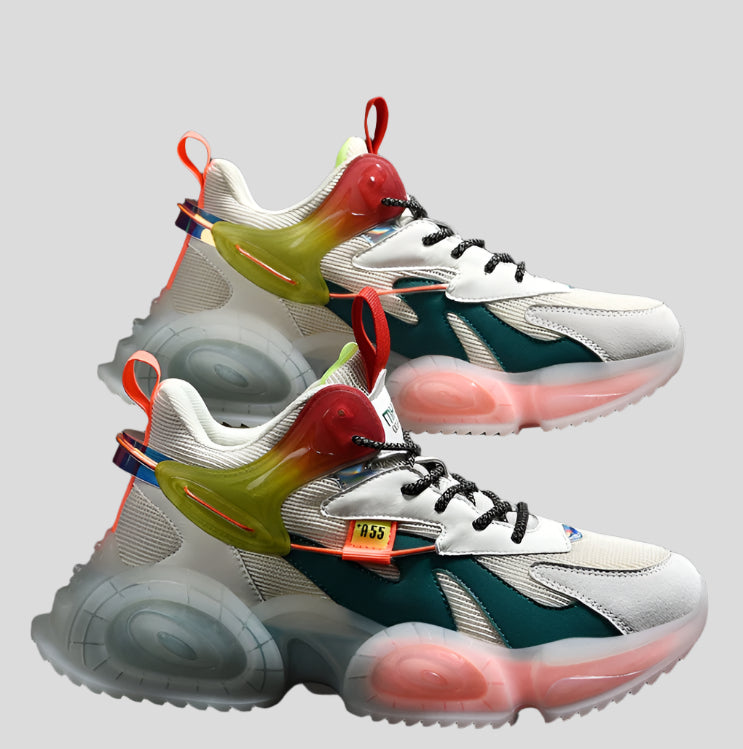 Celonox Gradient-Wing Bubble-Pod Sneakers