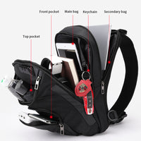 Celonox Anti‑Theft Tactical Crossbody Bag