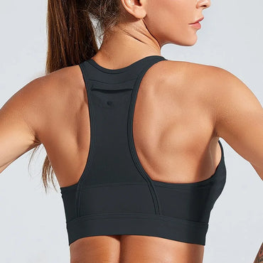 Seamless Racerback Sports Bra