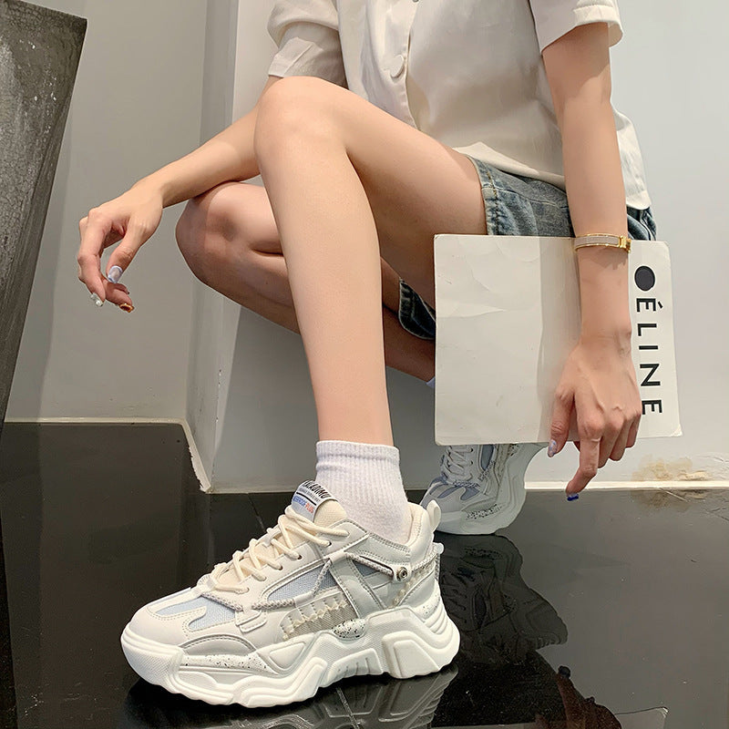 Celonox Multicolor Layered Chunky Sneakers