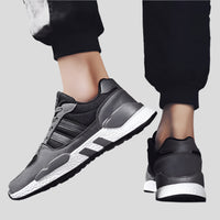 Celonox Grey Suede & Mesh Cushioned Runners