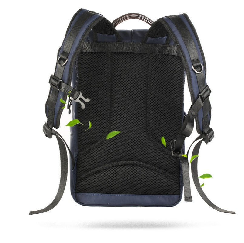 Celonox Vintage Roll‑Top Backpack