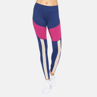 Women's High-Waisted Color Block Leggings