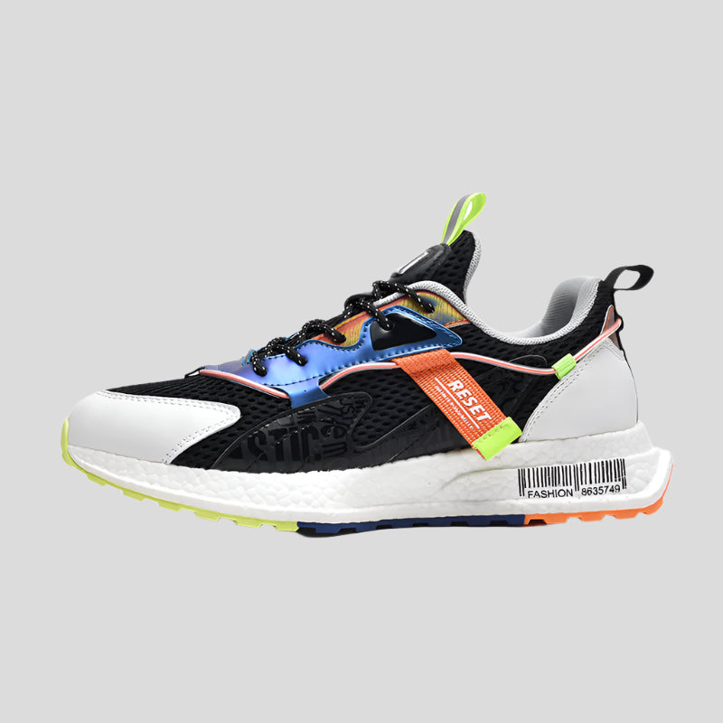 Celonox Iridescent Strap & Barcode Boost Sneakers