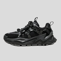 Celonox All-Green Strapped Chunky Sneakers