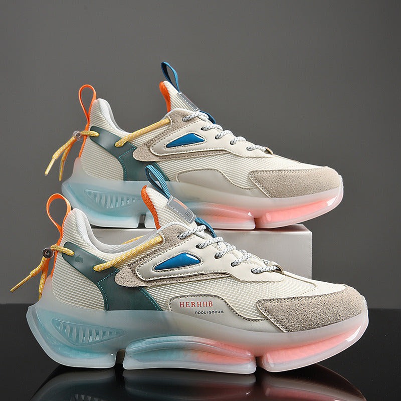 Celonox Gradient-Pod Multi-Panel Sneakers