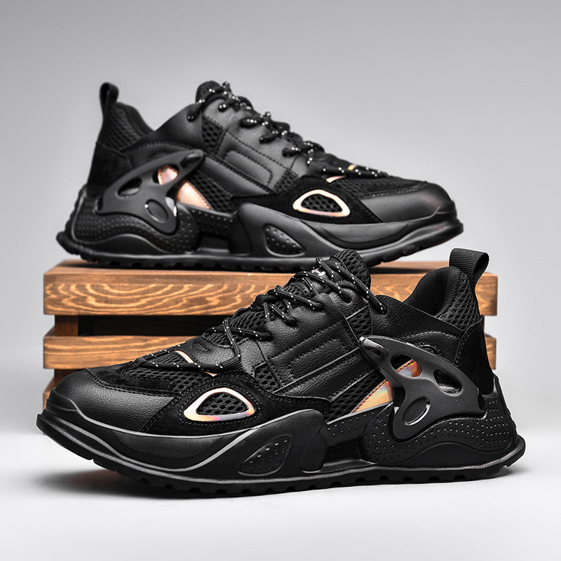Celonox All-Black Sculpted Support Runners