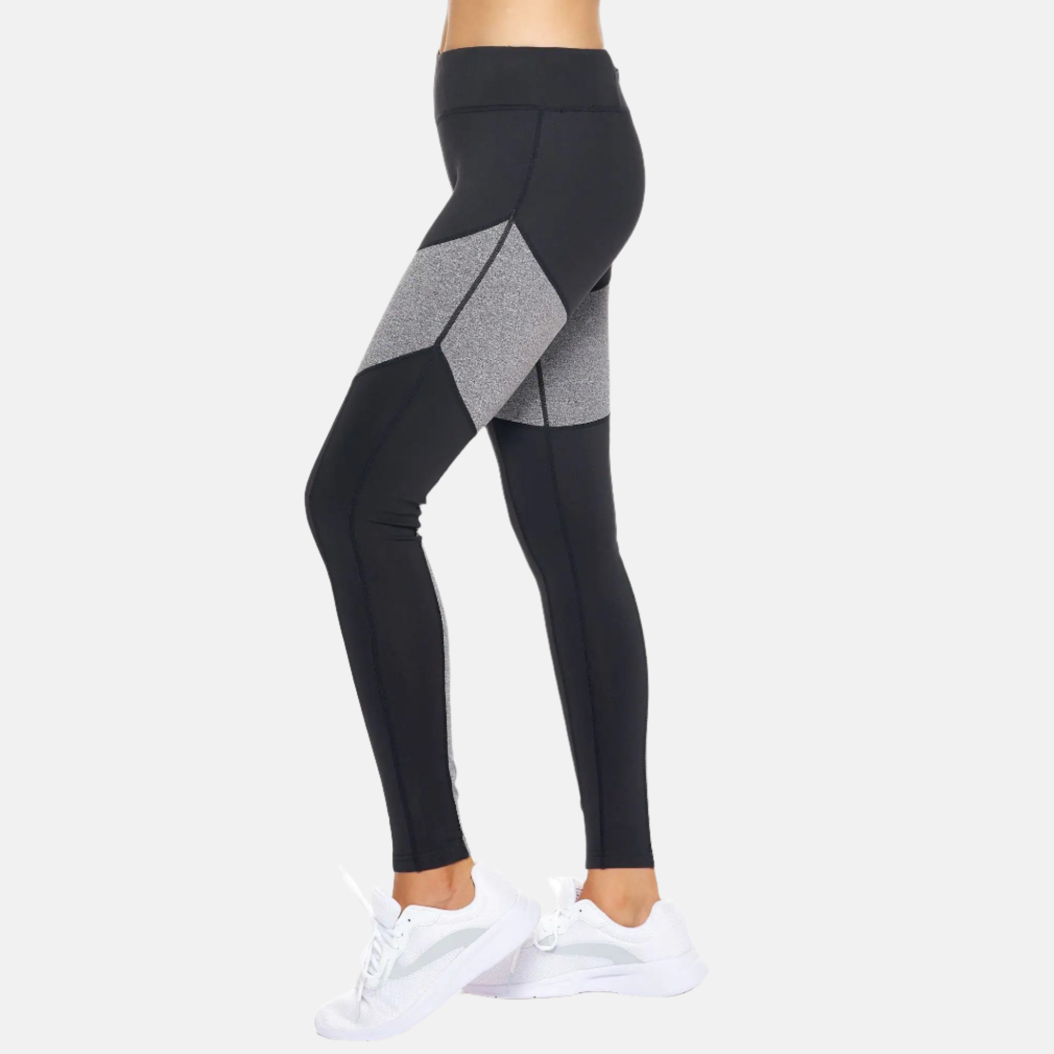 Women's High-Waisted Color Block Leggings