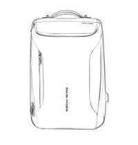 MetroCharge™ Smart Anti‑Theft USB Backpack