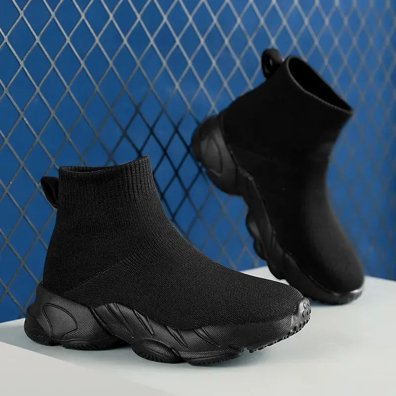 Step Up Your Style Game with These Sleek Black Ankle Boots!