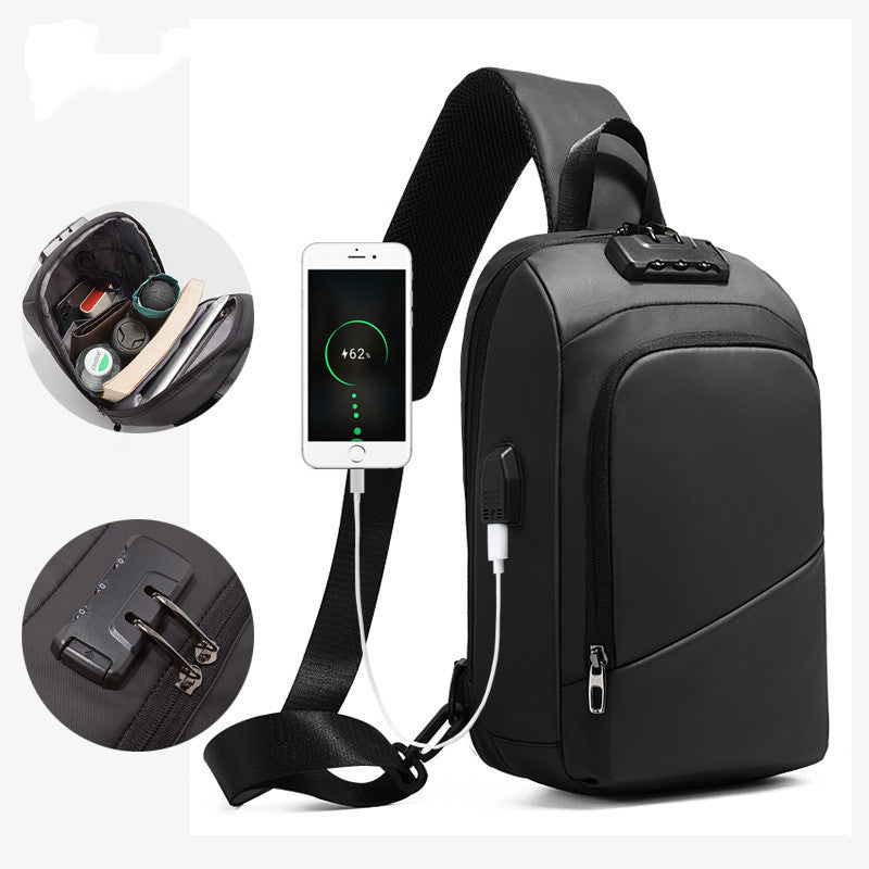 Celonox Anti‑Theft USB Sling Bag