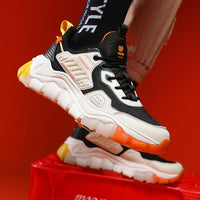 Celonox Black & Grey “I Do What I Want” Chunky Runners