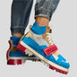 Celonox Leopard-Accent Tactical High-Top Boots