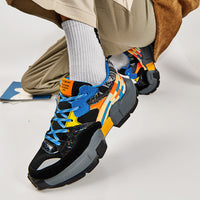 Celonox Multilayer Mosaic Platform Sneakers