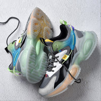 Celonox Gradient-Wing Bubble-Pod Sneakers