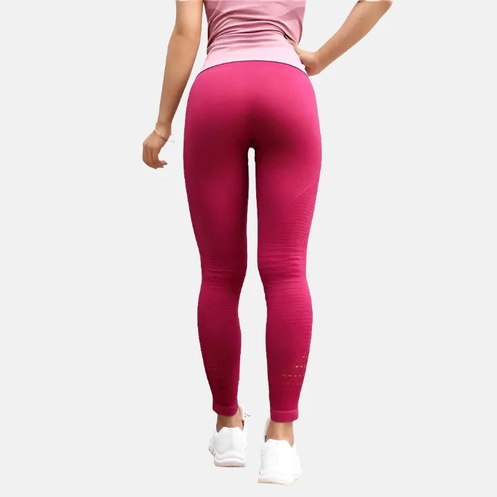 Seamless Mesh Flex Tummy Push Up Leggings