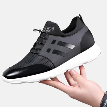 Chaussures en Lycra et cuir de vache pour hommes, chaussures de marque de qualité, 2022