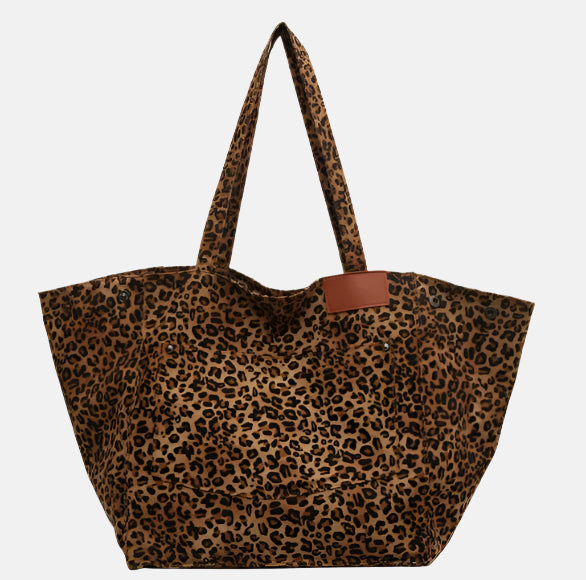 Leopard Print Tote Bag