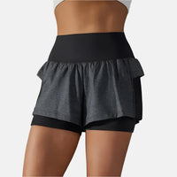 Women Gym Sport Running Shorts