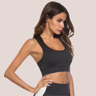 Women's Athletic Hooded Sports Bra