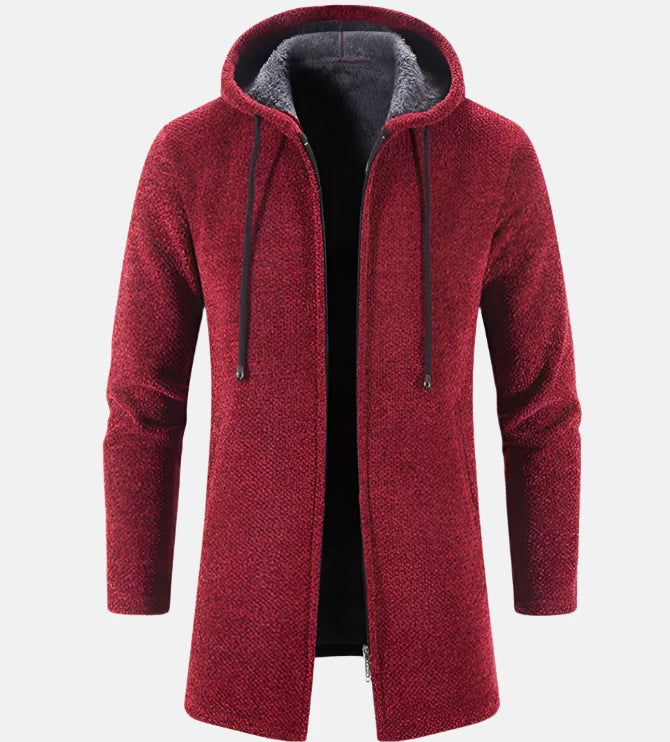 Men's All-Season Fleece-Lined Trend Cardigan