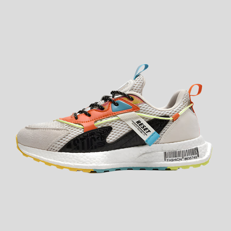 Celonox Iridescent Strap & Barcode Boost Sneakers