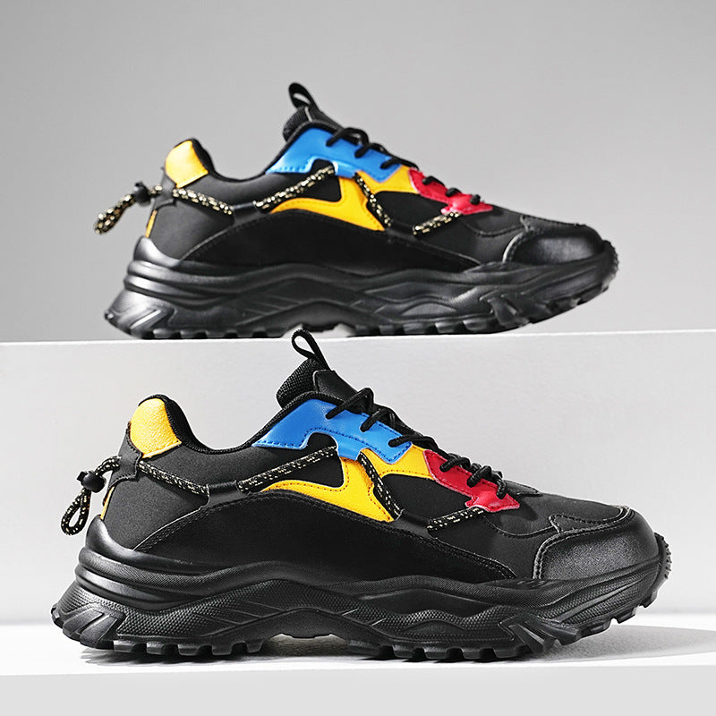 Celonox Rugged Trail Sneakers with Bold Accent Panels