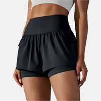 Women Gym Sport Running Shorts