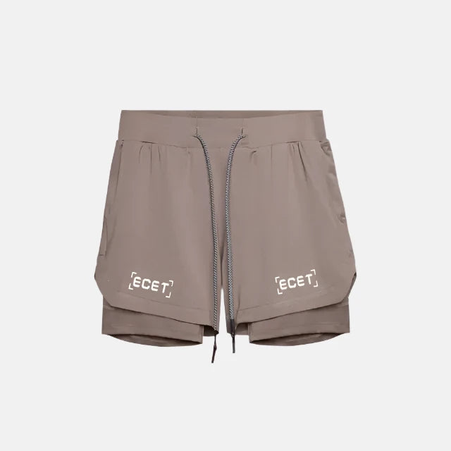 Men's Athletic Cargo Shorts with Utility Pocket