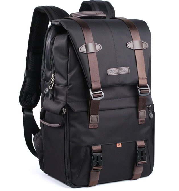 Celonox Vintage Roll‑Top Backpack