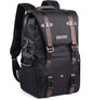 Celonox Vintage Roll‑Top Backpack