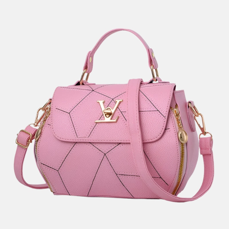 Elegant Geometric Shoulder Bag