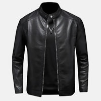 Men’s Classic Faux Leather Jacket