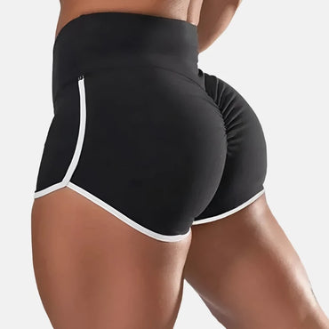 Pantalones cortos casuales para mujer, cintura de entrenamiento, pantalones cortos sexis ajustados