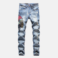 Warrior Spirit Distressed Denim