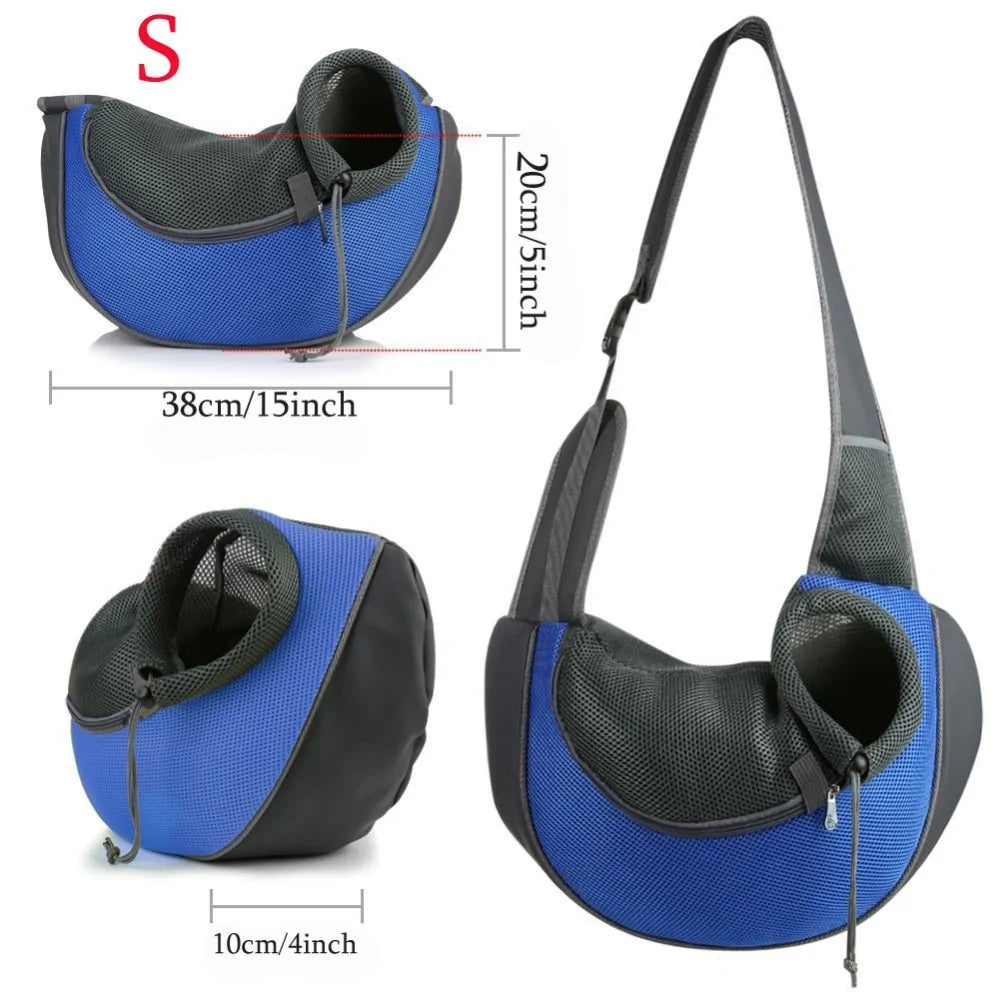 Hands-Free Pet Carrier Sling Bag