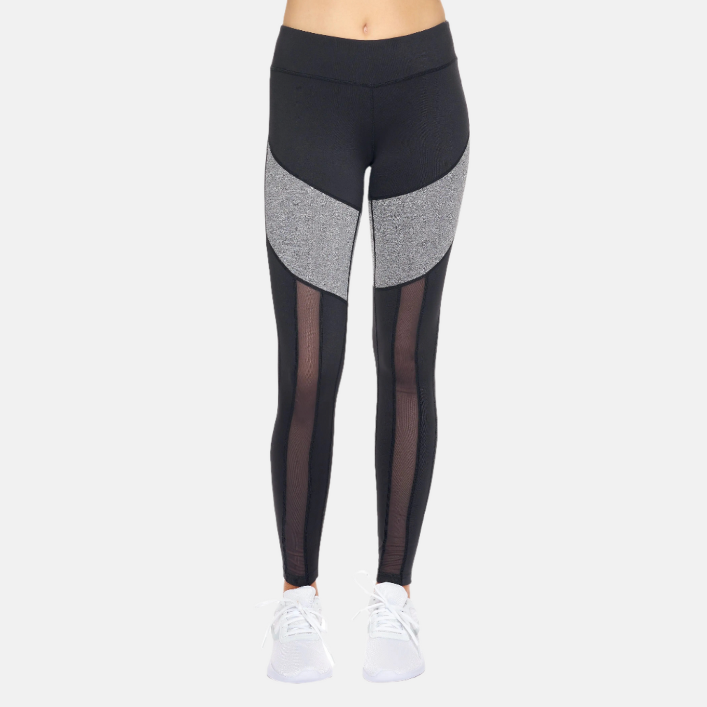 Women's High-Waisted Color Block Leggings