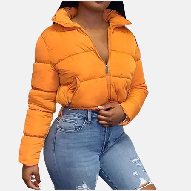 Women's Cropped Puffer Jacket