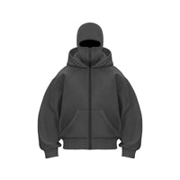 Fleece-lined Double Hooded Sweater