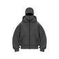 Fleece-lined Double Hooded Sweater