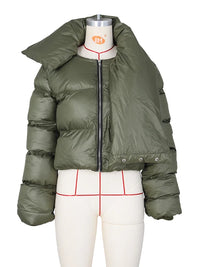 Women's Oversized High-Neck Puffer Jacket