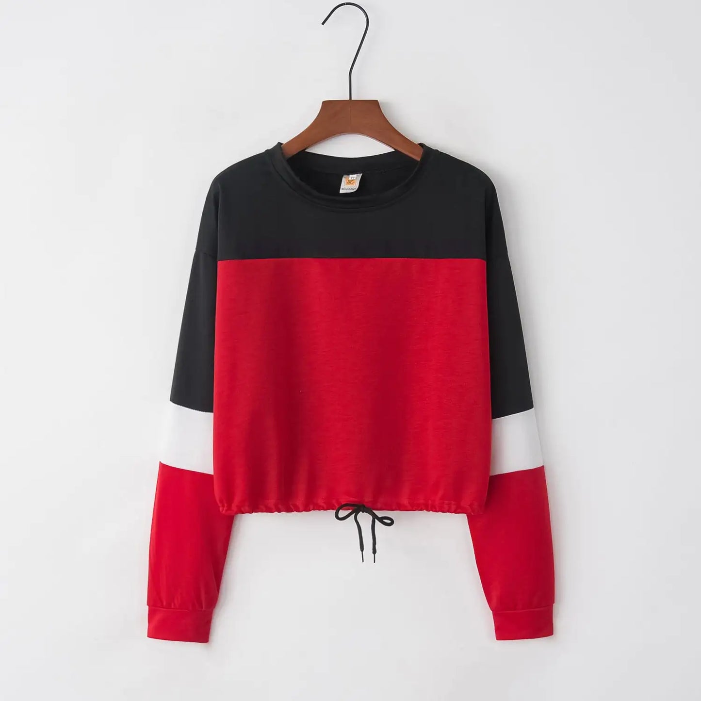 Stylish and Comfy Color Block Sweatshirt